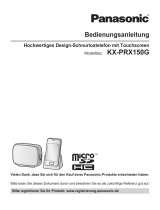 Panasonic KXPRX150G Bedienungsanleitung