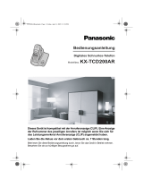 Panasonic KXTCD200AR Bedienungsanleitung