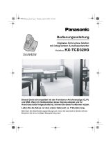 Panasonic kx tcd 320 Bedienungsanleitung
