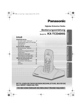 Panasonic KXTCD400 Bedienungsanleitung