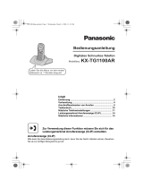 Panasonic KXTG1100AR Bedienungsanleitung