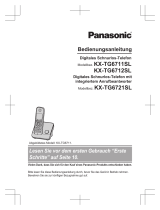 Panasonic KXTG6712SL Bedienungsanleitung