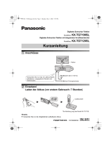 Panasonic KXTG7120SL Bedienungsanleitung