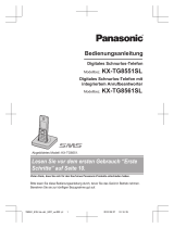 Panasonic KXTG8551SL Bedienungsanleitung