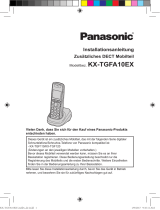Panasonic KXTGFA10EX Bedienungsanleitung