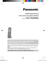 Panasonic KXTGQ400G Bedienungsanleitung