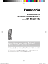 Panasonic KXTGQ200SL Bedienungsanleitung