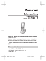 Panasonic KXTW221GBA Bedienungsanleitung