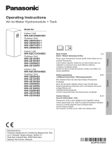 Panasonic WH-UX12HE5 Bedienungsanleitung