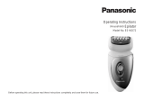 Panasonic ESWD72 Bedienungsanleitung