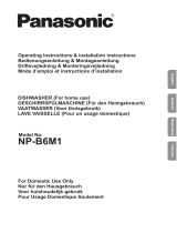 Panasonic NPB6M1FIGB Bedienungsanleitung
