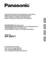 Panasonic NP-B6V1 Bedienungsanleitung