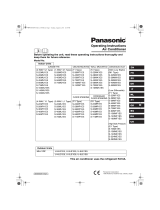 Panasonic U4LE1E5 Bedienungsanleitung