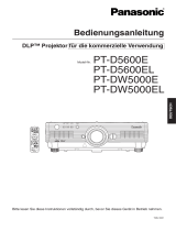 Panasonic PTDW5000E Bedienungsanleitung
