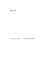 Aeg-Electrolux BO GEP-A Benutzerhandbuch