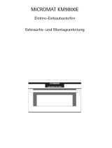 Aeg-Electrolux KM9800E-M Benutzerhandbuch