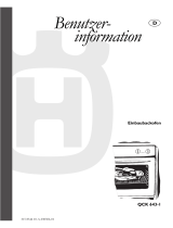 HUSQVARNA-ELECTROLUX QCK643-1X Benutzerhandbuch
