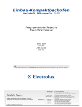 Electrolux EBCSL90WE Recipe book
