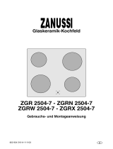 Zanussi ZGRW2504-7 Benutzerhandbuch
