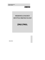 Zanussi ZMU17MXL Benutzerhandbuch