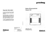 Privileg 010.508 0/6731 Benutzerhandbuch
