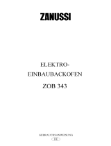 Zanussi ZOB343 X Benutzerhandbuch