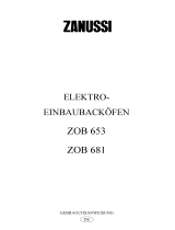 Zanussi ZOB653A Benutzerhandbuch