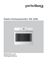 Privileg EB5295W Benutzerhandbuch