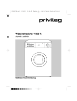 Privileg 697.491 9/10305 Benutzerhandbuch