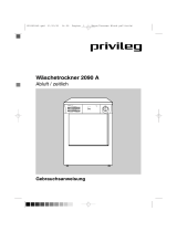 Privileg 815.432 0/10001 Benutzerhandbuch