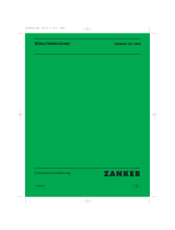 ZANKER SK1500 Benutzerhandbuch