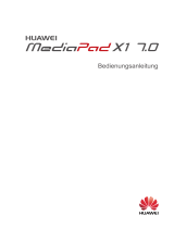 Huawei  MediaPad X1 7.0 Bedienungsanleitung