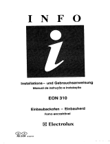 Electrolux EON304B Benutzerhandbuch