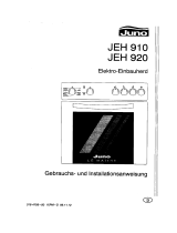 Juno JEH 910 E Benutzerhandbuch