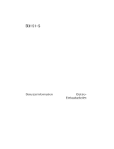 Aeg-Electrolux B3151-5-M IT R08 Benutzerhandbuch