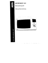 AEG MC241-W Benutzerhandbuch