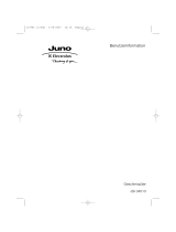 Juno-Electrolux JSI34013X Benutzerhandbuch