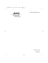 Juno-Electrolux JSI56034X Benutzerhandbuch