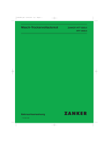 ZANKER WTF8480.6 Benutzerhandbuch