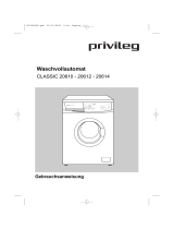 Privileg 20610 Benutzerhandbuch