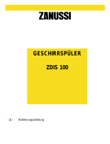Zanussi ZDIS100W Benutzerhandbuch