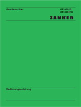 ZANKER GE64015S Benutzerhandbuch