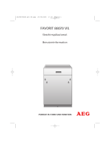 AEG F88070VIL Benutzerhandbuch