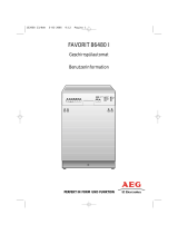 Aeg-Electrolux F86480I-M Benutzerhandbuch