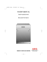 Aeg-Electrolux F88070VIL Benutzerhandbuch