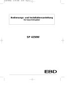 EBD SP4250W Benutzerhandbuch