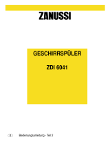 Zanussi ZDI6041B Benutzerhandbuch