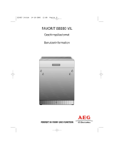 Aeg-Electrolux F88080VIL Benutzerhandbuch