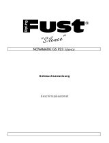 FUST GS923SILENCEBR Benutzerhandbuch