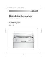 Zanussi ZDF101 Benutzerhandbuch